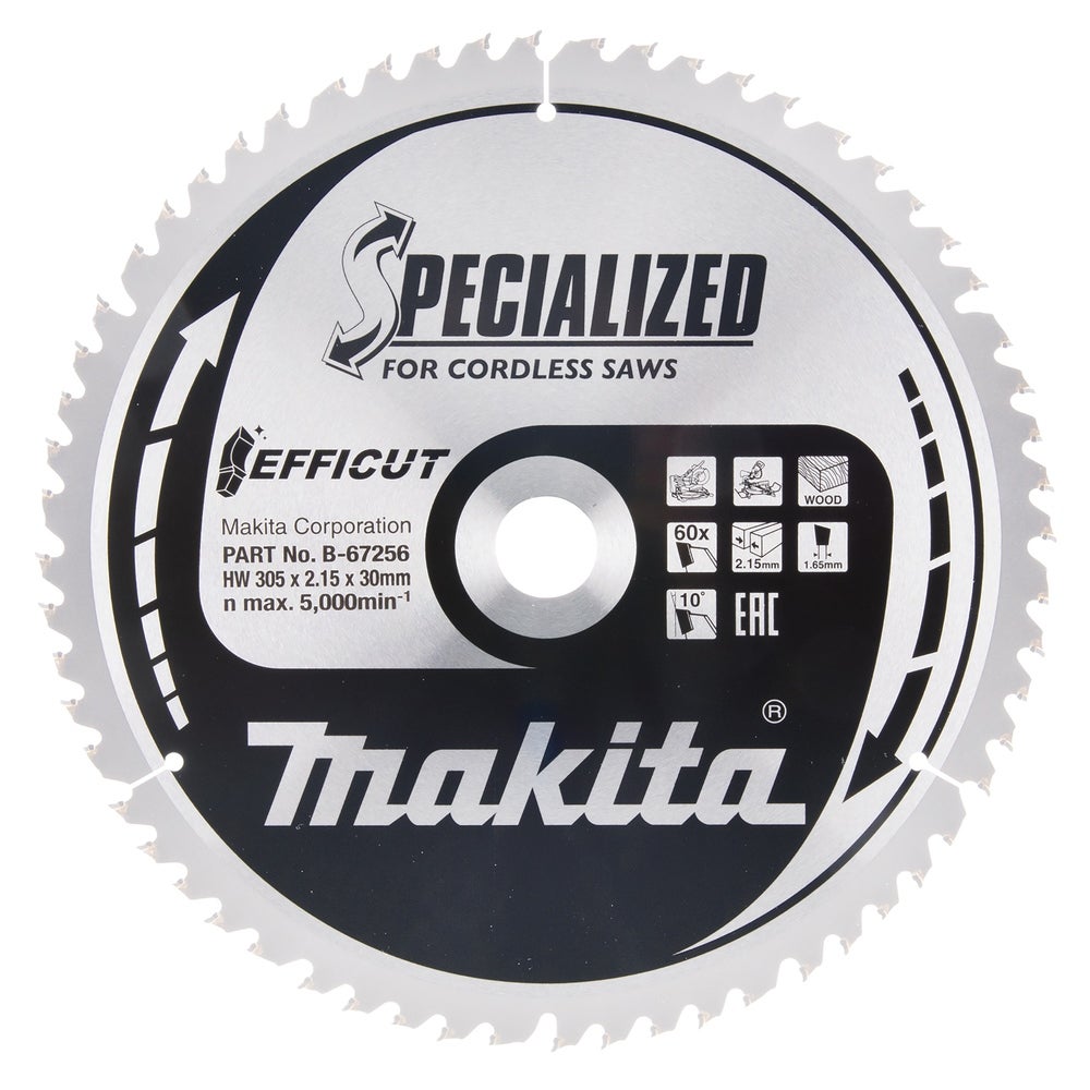 Makita EFFICUT Sägeblatt für Kapp- und Gehrungssägen #B-67256