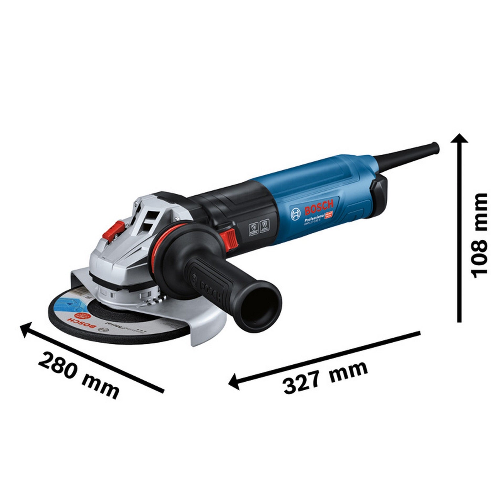 Bosch Winkelschleifer GWS 17-150 S #06017D0600