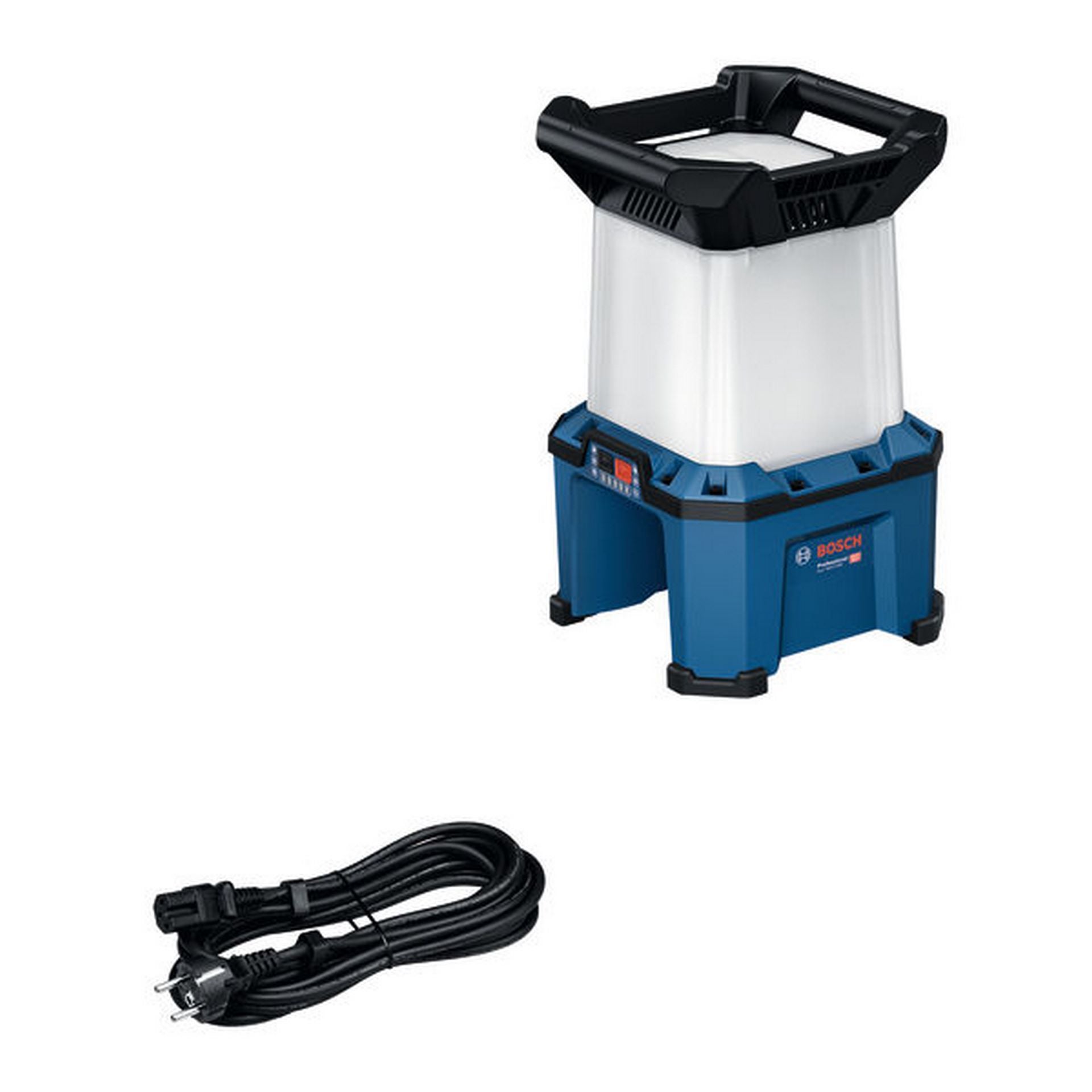 Bosch Akku-Bauleuchte GLA 18VH-7500 + Kaltgerätekabel #06014A5000