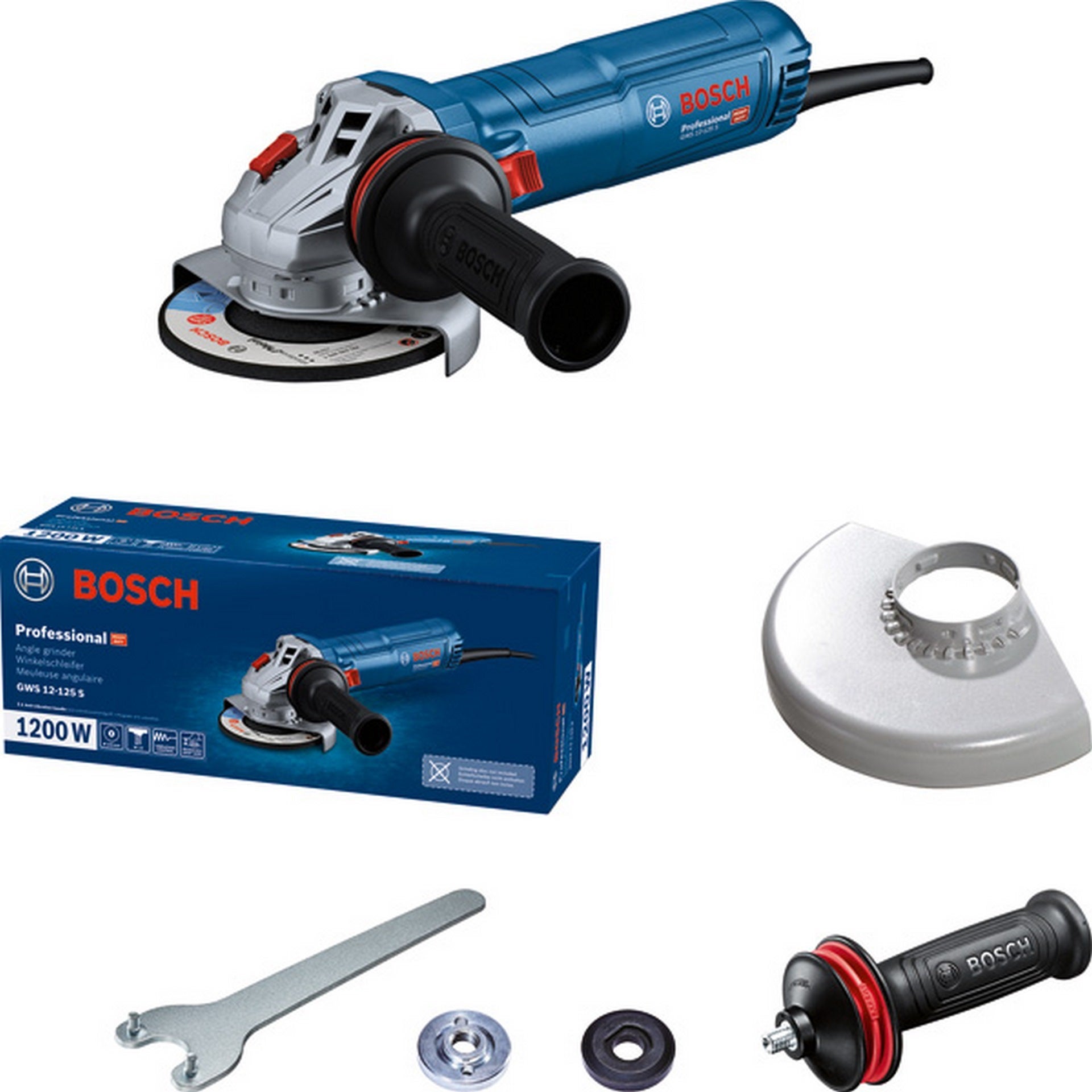 Bosch Winkelschleifer GWS 12-125 S #06013A6020