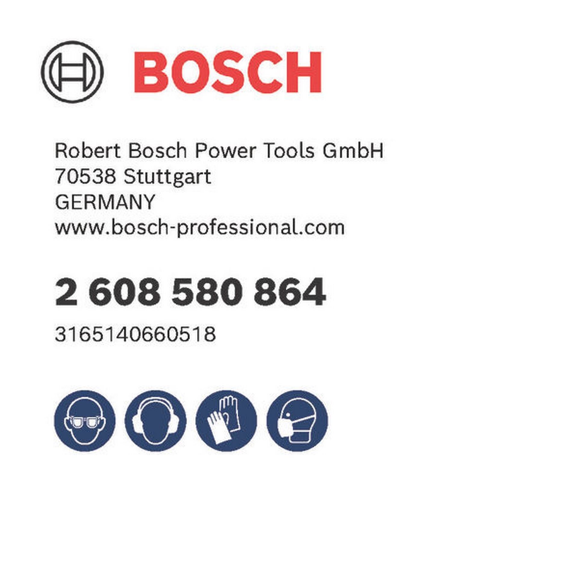 Bosch Adapter für Diamantbohrkronen, Maschinenseite SDS plus,Kronenseite G 1/2Zoll,240 #2608580864