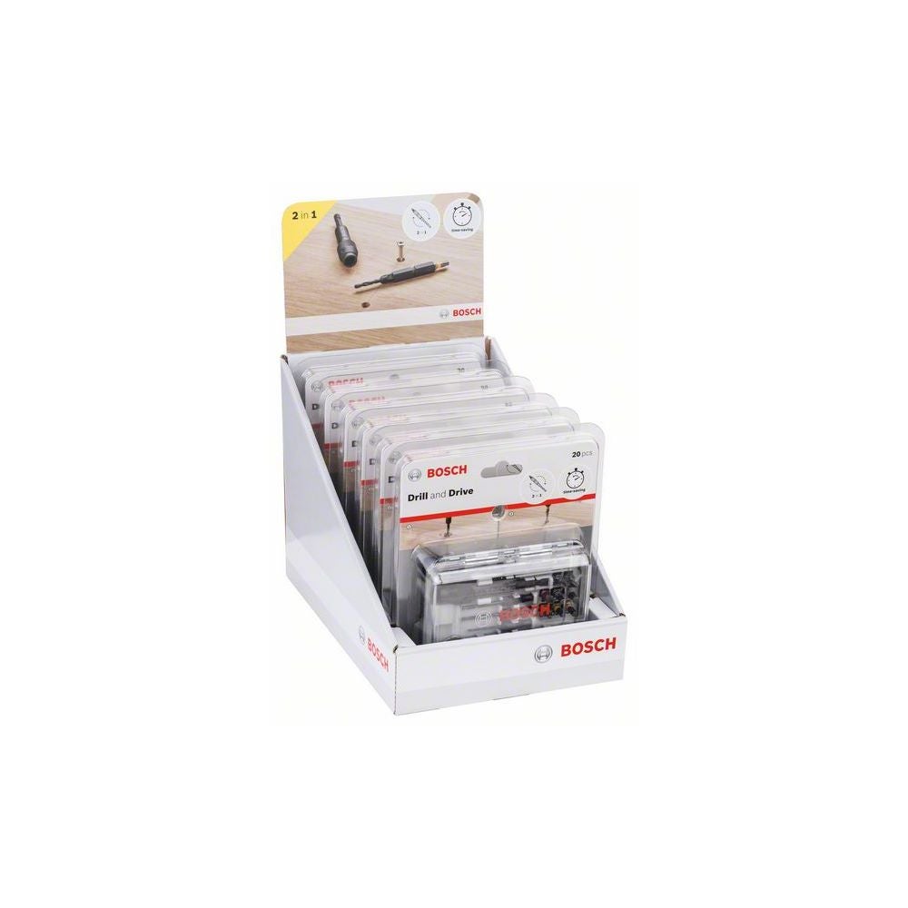 Bosch 20tlg. Schrauberbit-Set Drill&Drive #2607002786