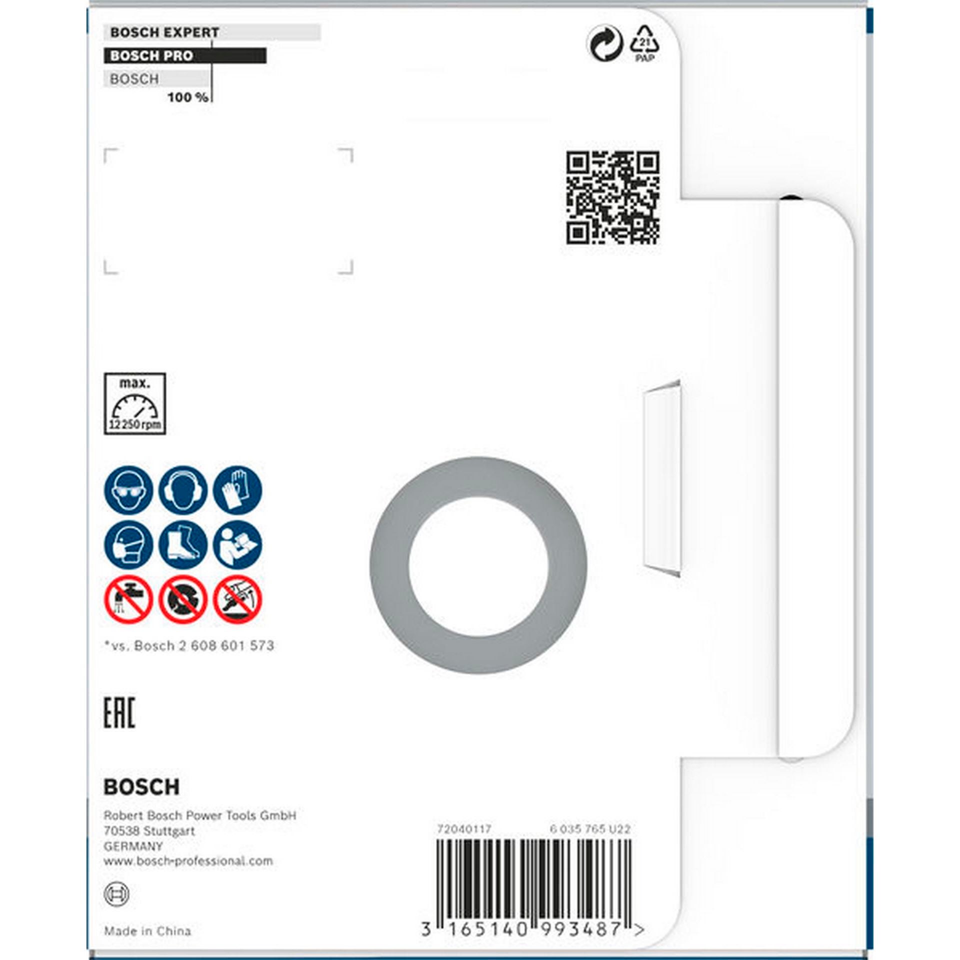 Bosch PRO Concrete Topfscheibe, 50 x 125 mm, 22,23 mm #2608601763