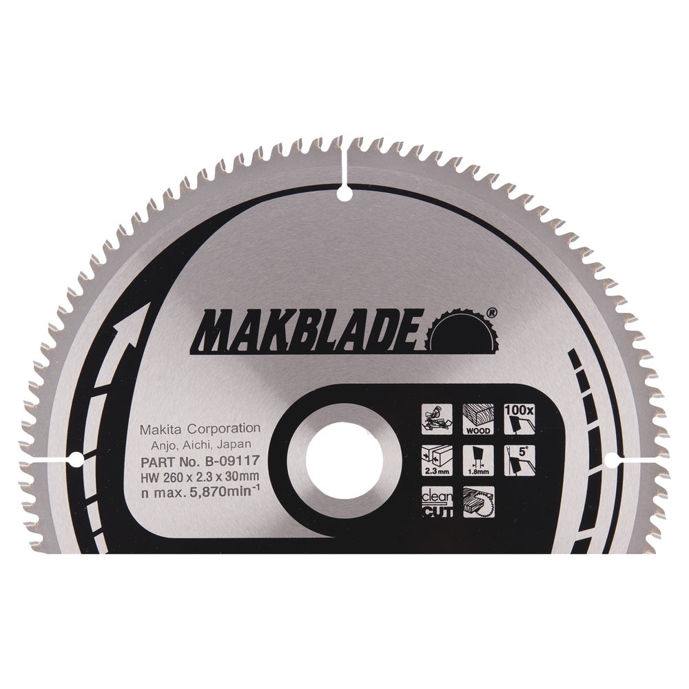 Makita Kreissägeblatt, MAKBLADE #B-09117