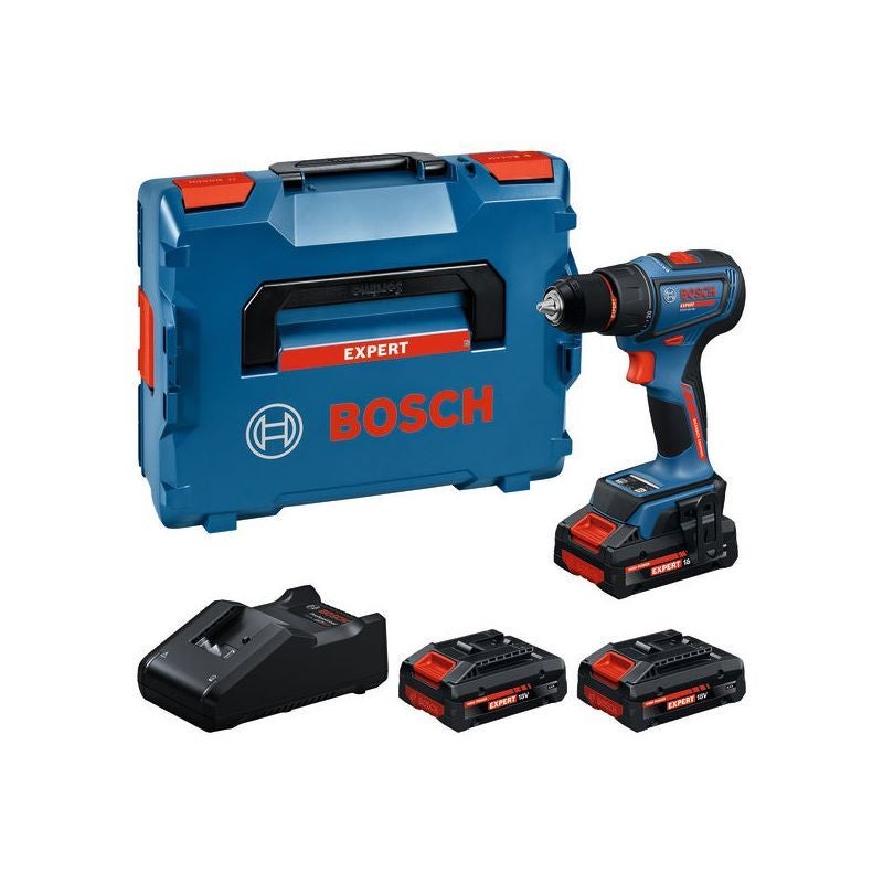 Bosch Akku-Bohrschrauber EXSR18V-90, 3 x EXBA18V-40, L-BOXX 136 #06019R2102