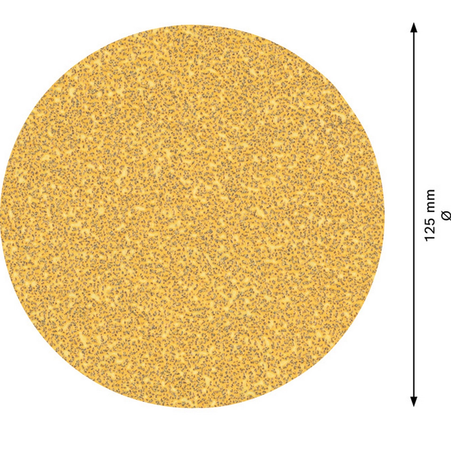 Bosch EXPERT C470 Schleifblatt, 125mm, K40, keine Löcher, 50-tlg. #2608900951