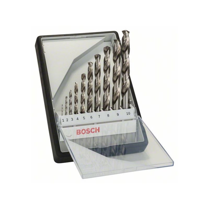 Bosch PRO Metal HSS-G Spiralbohrer Set, 10-tlg. #2607010535