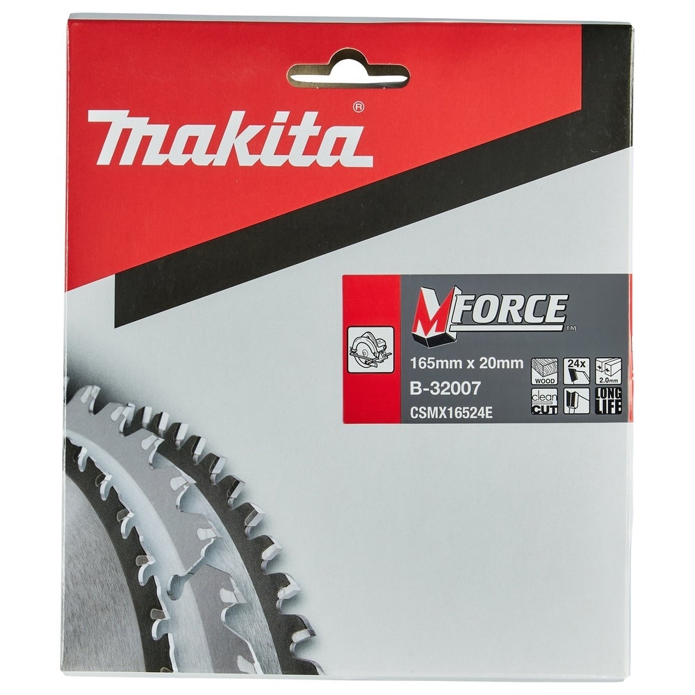 Makita M-FORCE Sägeb. 165x20x24Z #B-32007