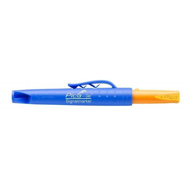 Pica GEL Signalmarker gelb \"Chloridfrei - für Markierung auf Edelstahl\" #8084