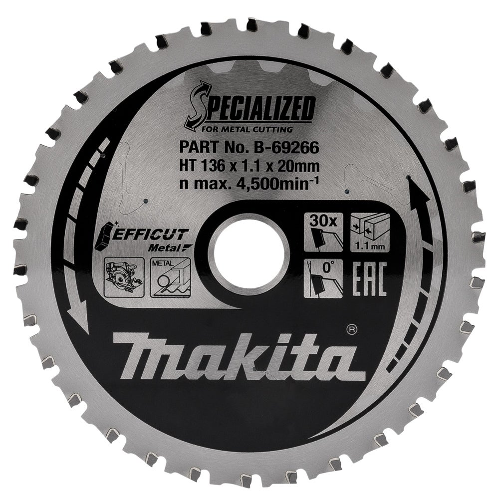 Makita EFFICUT Sägeblätter für Metall #B-69266