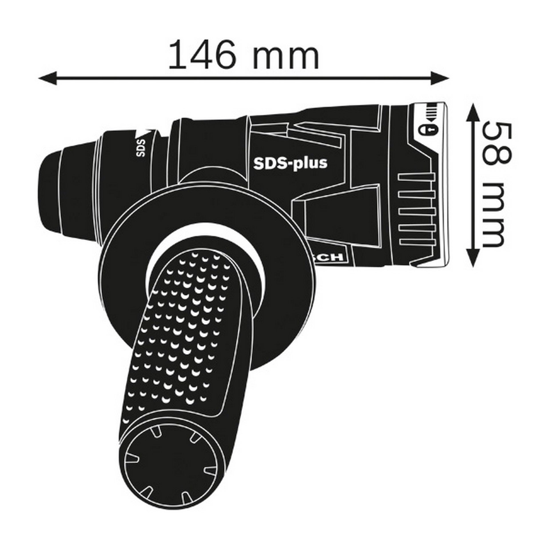 Bosch FlexiClick-Aufsatz GFA 18-H #1600A003NF
