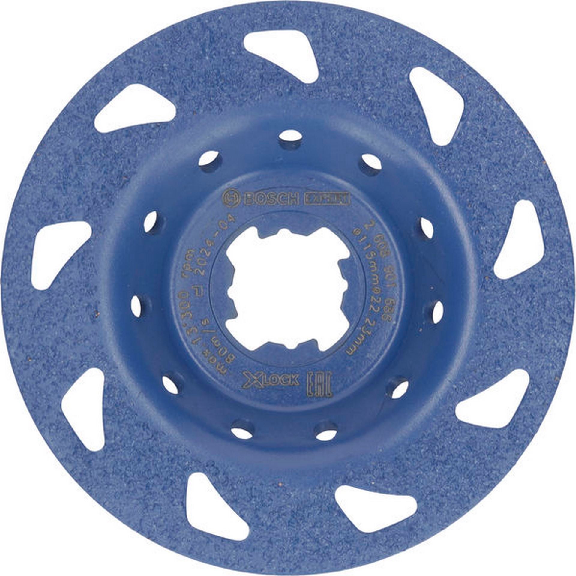 Bosch EXPERT Multi Material Carbide-Topfscheibe fein, flach, X-LOCK, 115 mm, 22,23 mm #2608901686