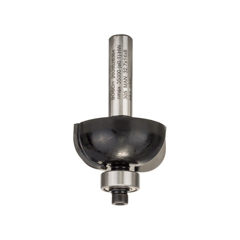 Bosch PRO Hohlkehlfräser, R 10 mm, S 8 mm #2608628364