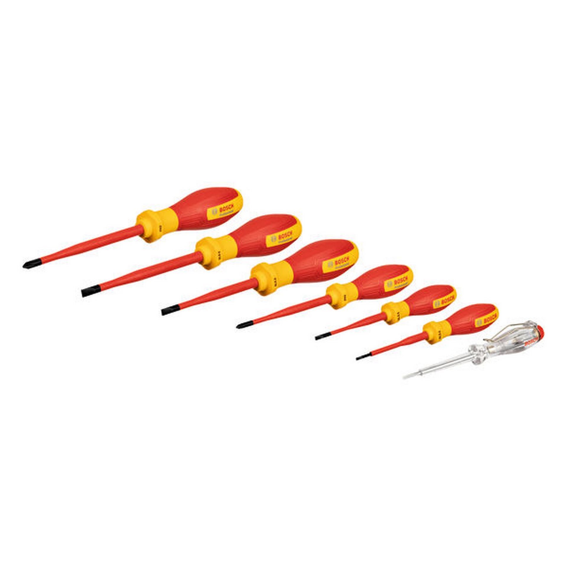 Bosch VDE Schraubendreher-Set, SL/PH, 7-teilig #1600A02NF7