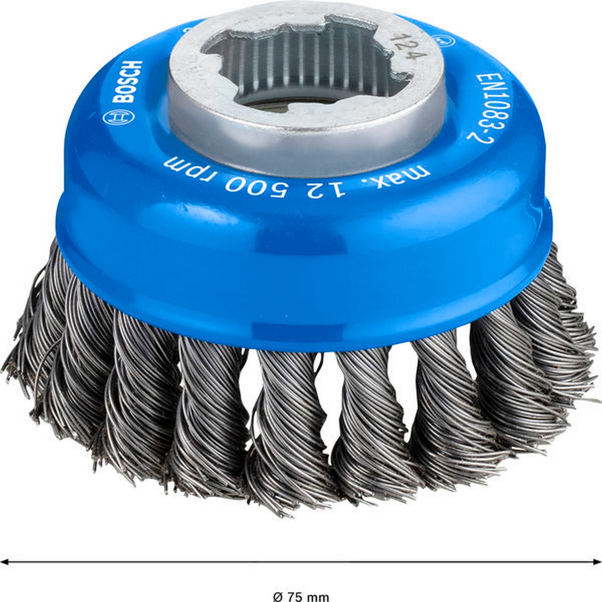 Bosch PRO Metal heavy X-Lock Topfbürste, 75 x 0,5 mm #2608620727