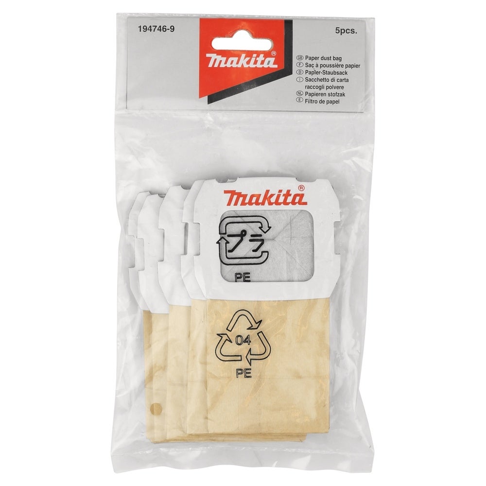 Makita Papierstaubsäcke 5 Stk. #194746-9