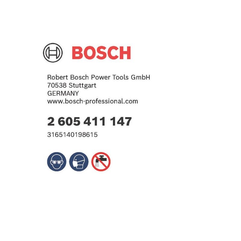 Bosch Staubbox zu HW3 komplett, passend zu GEX, PEX, GSS, PBS #2605411147