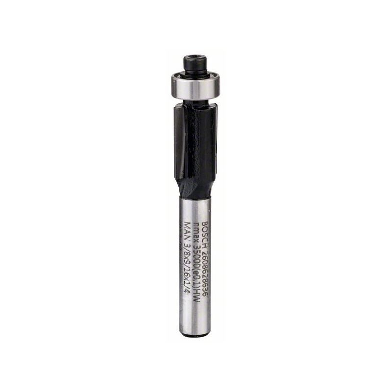 Bosch PRO Bündigfräser mit unterem Kugellager, D 3/8",  L 17/32", S 1/4" #2608628636