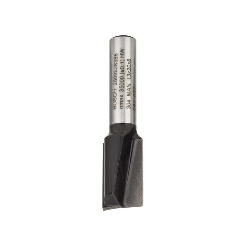 Bosch PRO Nutfräser, zweischneidig, D 13 mm, L 19,6 mm, S 8 mm #2608628386
