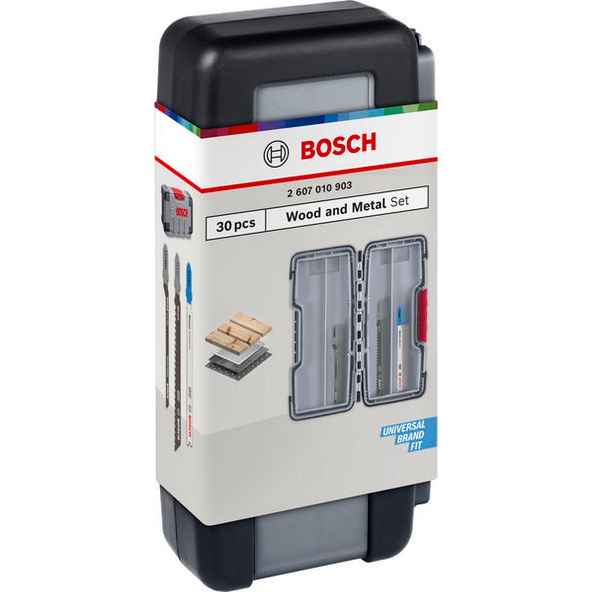 Bosch Wood and Metal Stichsägeblatt-Set, 30-tlg. #2607010903