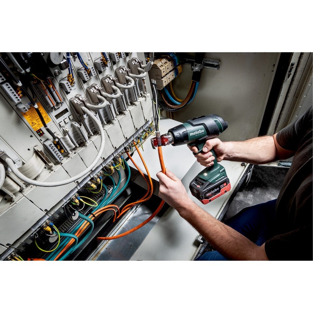 Metabo Akku-Heißluftgebläse HG 18 LTX 500 #610502840 metaBOX 145 L