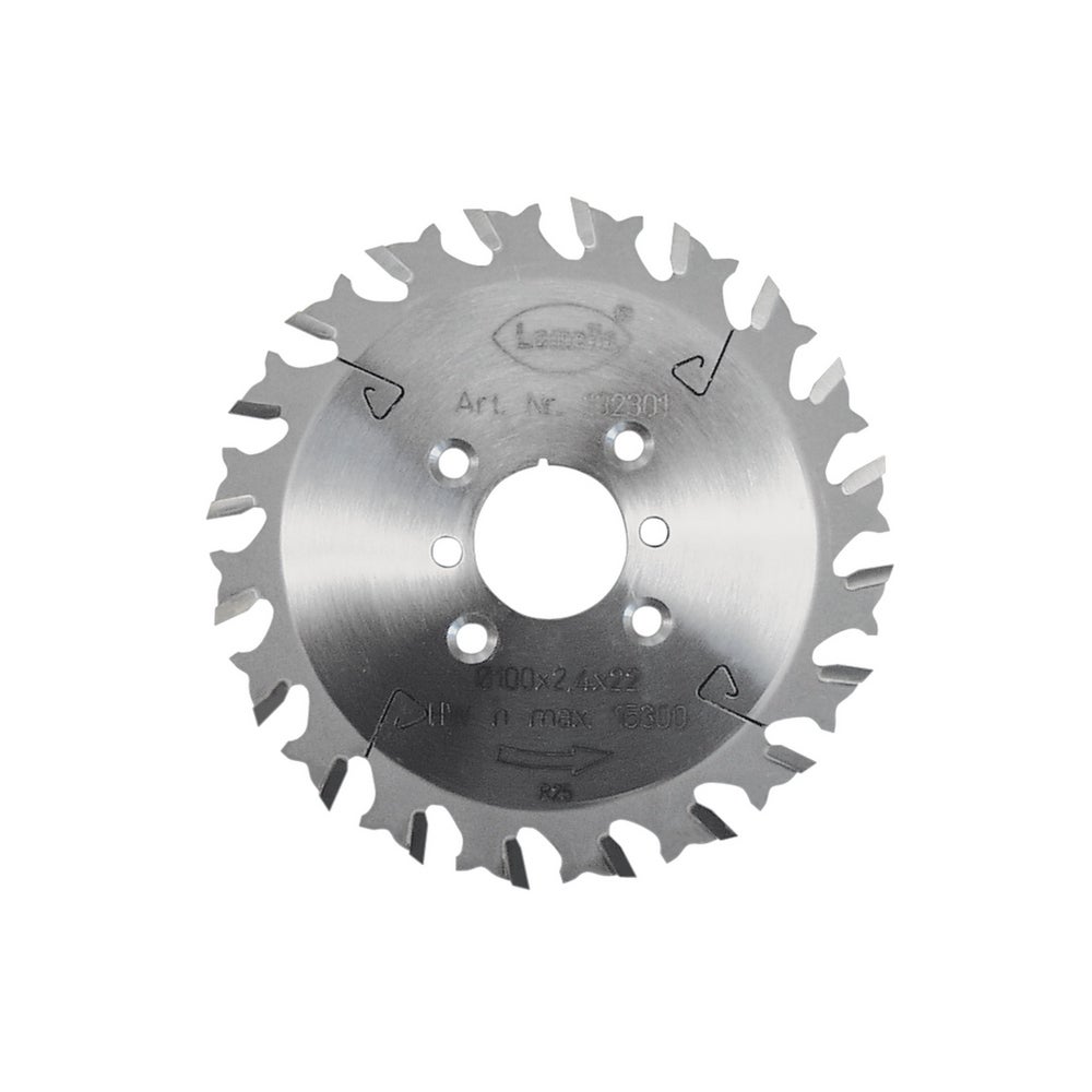 Lamello Sägeblatt für Patchmaker, Variocut, HW, Ø100x2,4xØ22 mm, Z20, NL 4 #132301