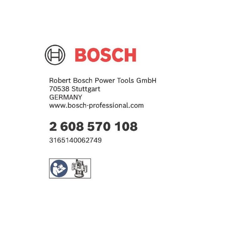 Bosch Spannzange, 1/2-Zoll, 24 mm #2608570108