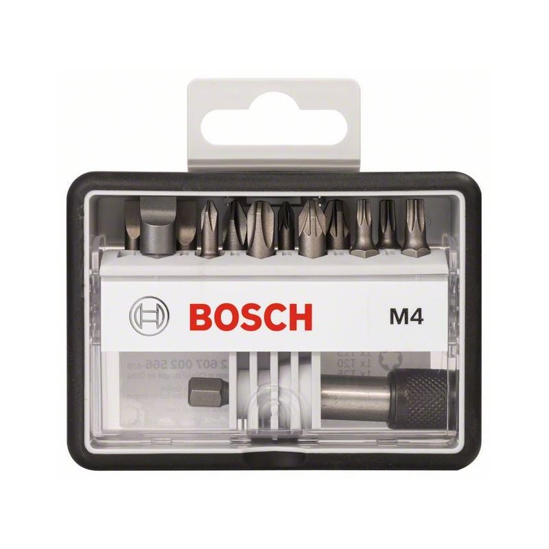 Bosch 12+1-tlg. Schrauberbit-Set, Robust Line, M PH/PZ/T/S, Extra Hard-Ausführung #2607002566