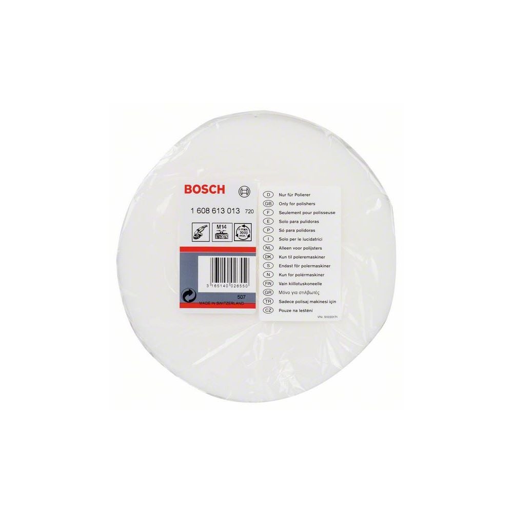 Bosch Polierschwamm mit Gewinde M 14 für Polierer, 160 mm #1608613013