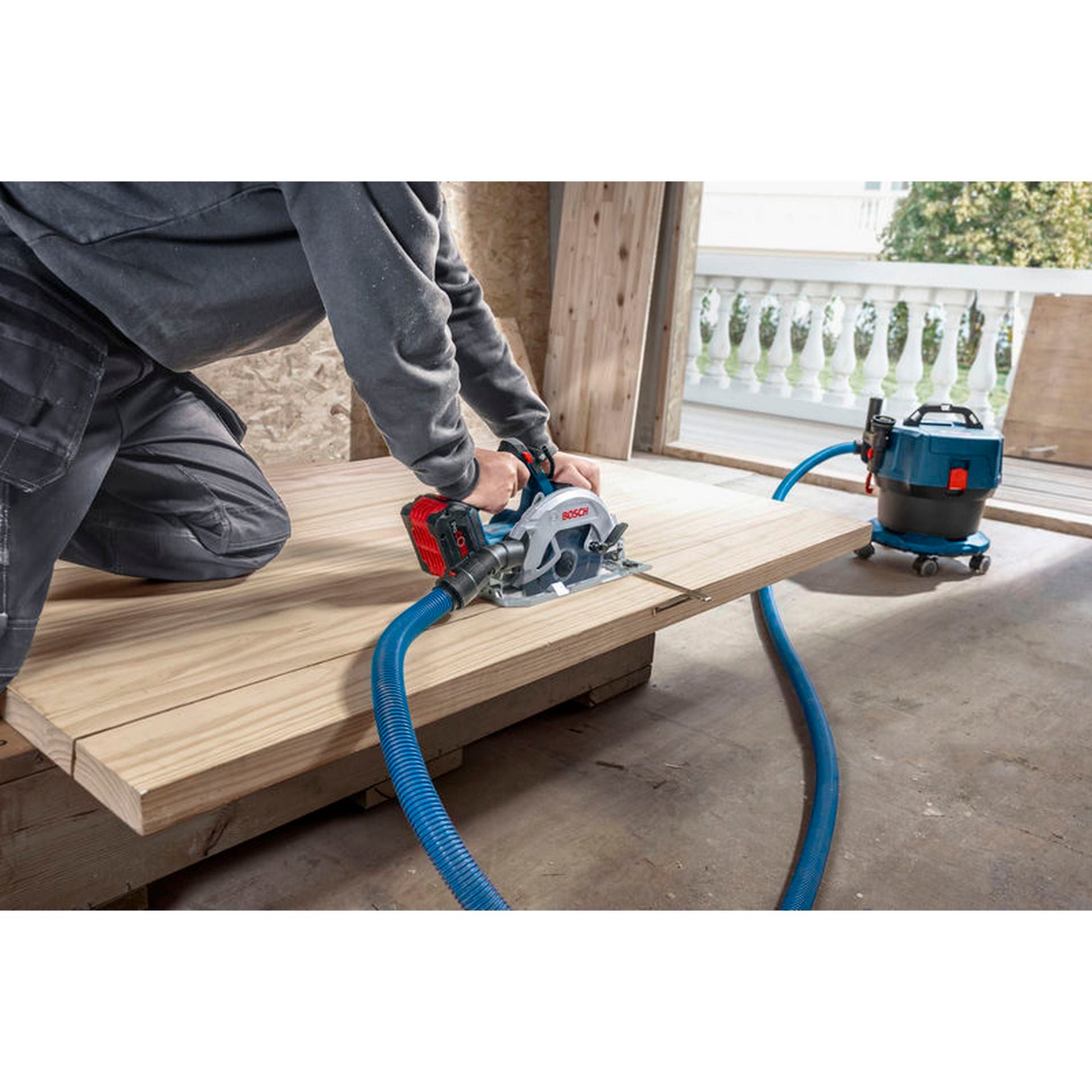 Bosch Akku-Kreissäge GKS 18V-68-2 in L-BOXX #06016D0001