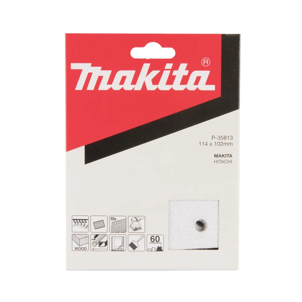 Makita Schleifpapier 114 x 102 mm, K60, 10 Stk. #P-35813