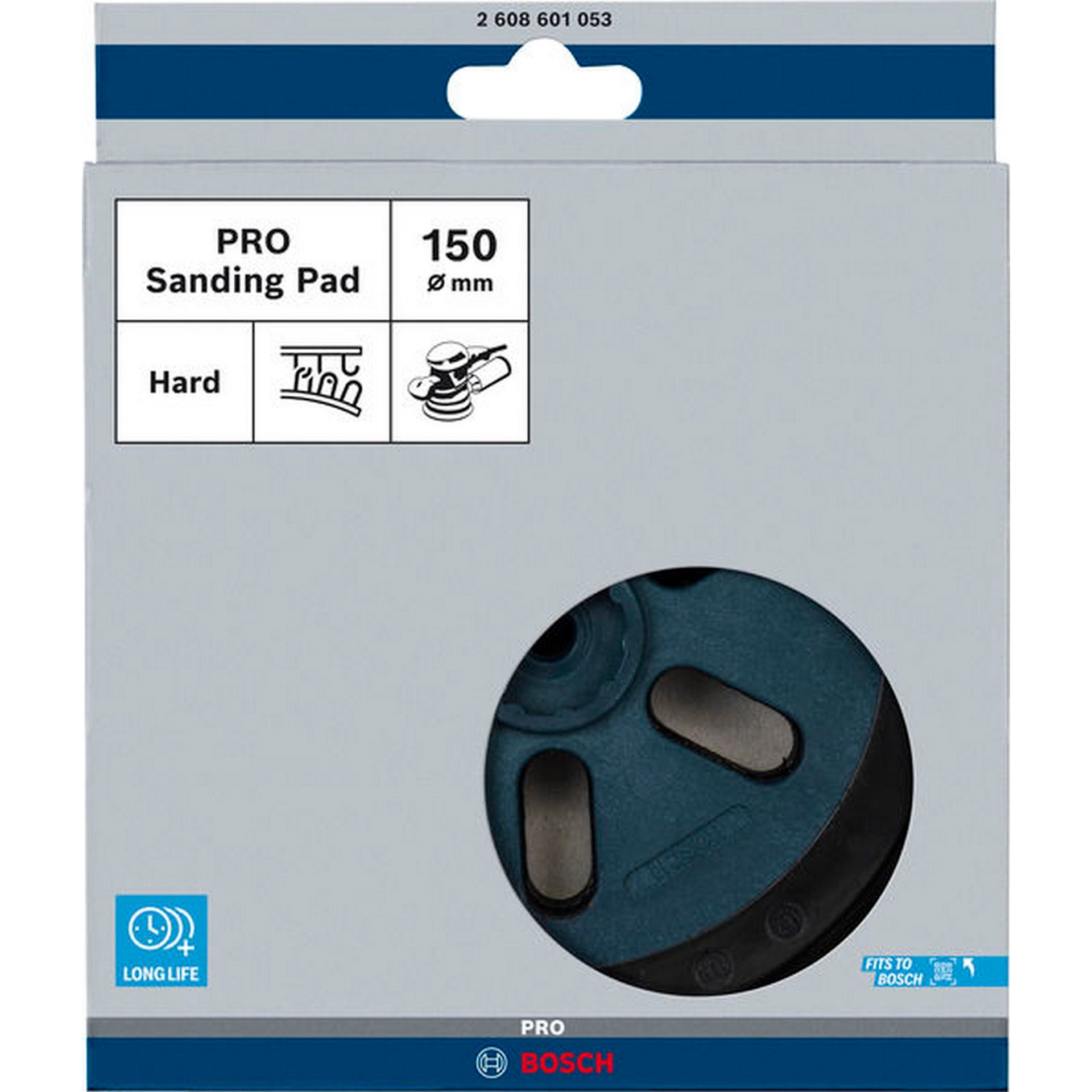 Bosch PRO Schleifteller, hart, 150 mm #2608601053