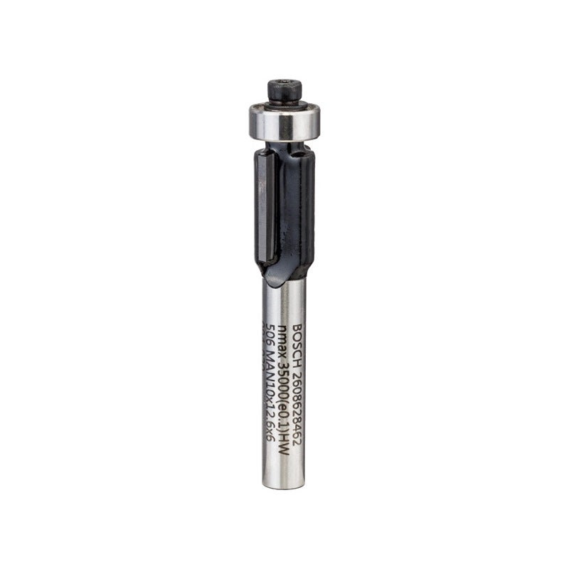 Bosch PRO Bündigfräser mit unterem Kugellager, D 9,5 mm, L 13,7 mm, S 6 mm #2608628462