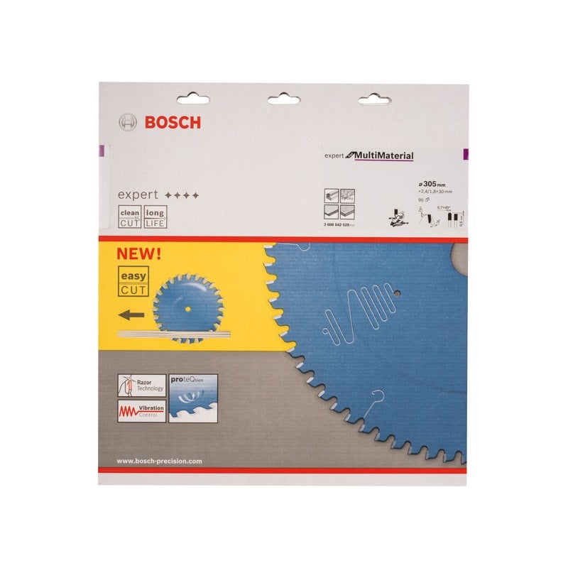 Bosch EXPERT Multi Material Kreissägeblatt, 305x2,4/1,8x30 mm, Z96 #2608642529