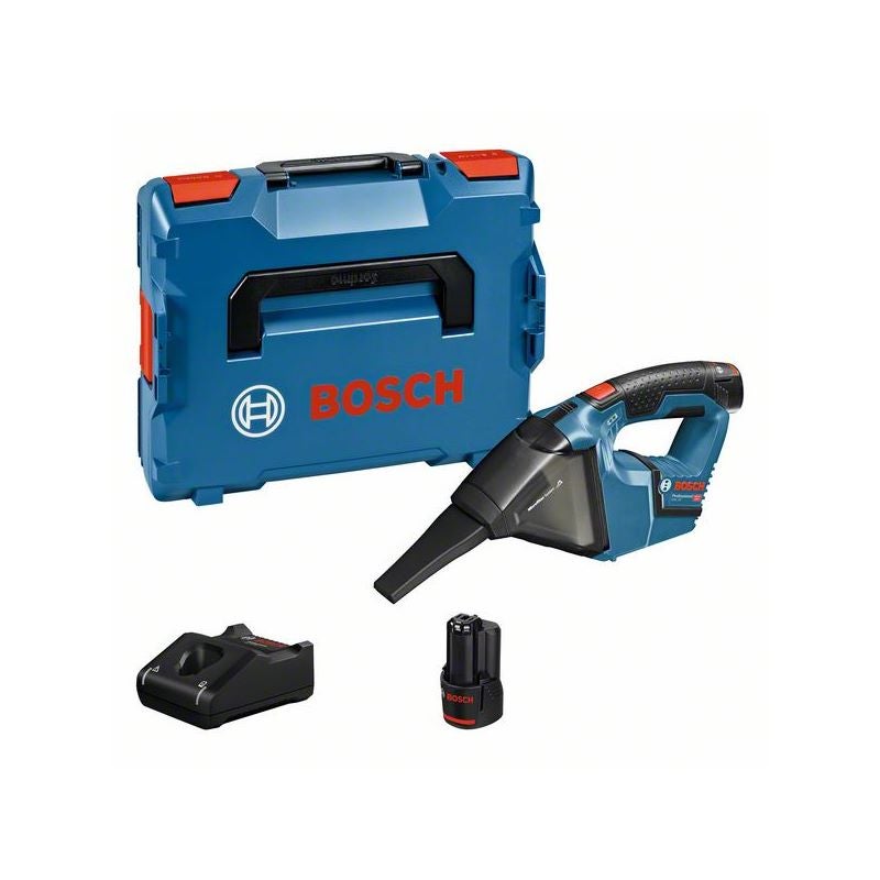 Bosch Akku-Sauger GAS 12V, 2 x Akku GBA 12V 3.0Ah in L-BOXX #06019E3003