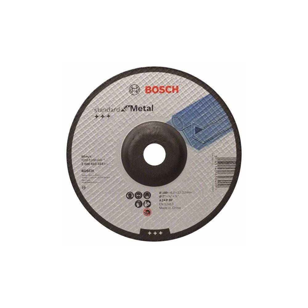Bosch PRO Metal Schleifscheibe, 180 x 6 x 22.23 mm #2608603183