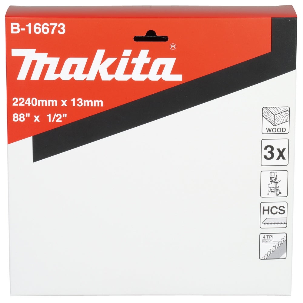 Makita Bandsägeblatt, 4 TPI, 2.240 mm #B-16673