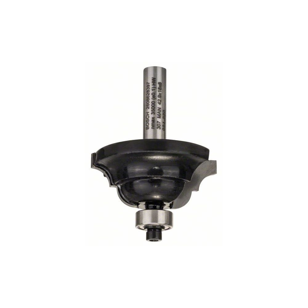Bosch PRO Profilfräser, R 6,3 mm, S 8 mm #2608628397