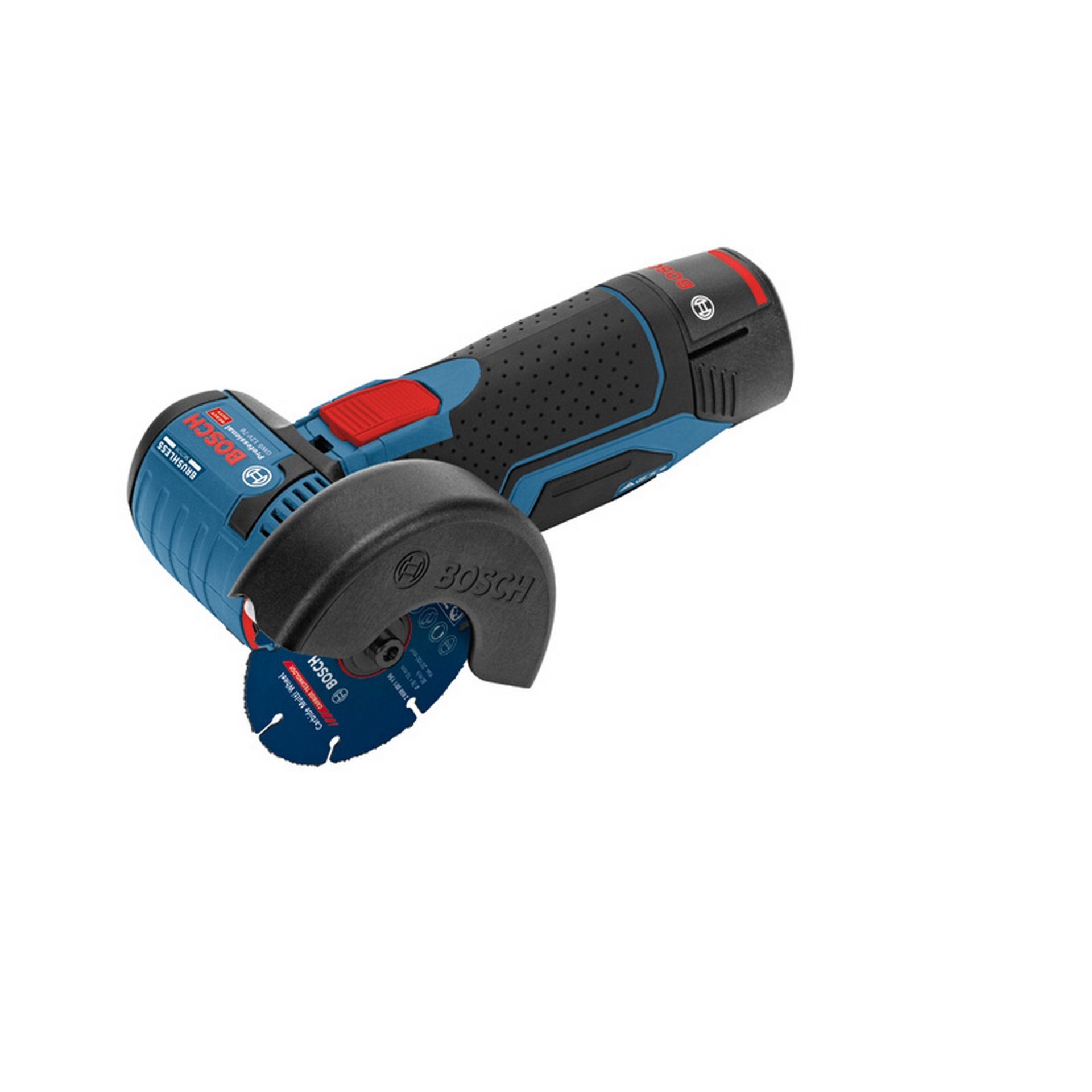 Bosch Akku-Winkelschleifer GWS 12V-76, 2 x Akku GBA 12V 3.0Ah in L-BOXX #06019F200B