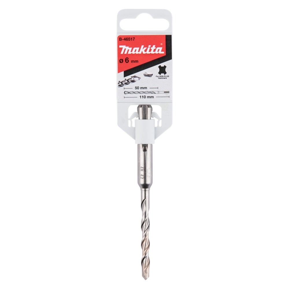 Makita Hammerbohrer V-Plus, 6 x 50 / 110 mm, Beton #B-46517