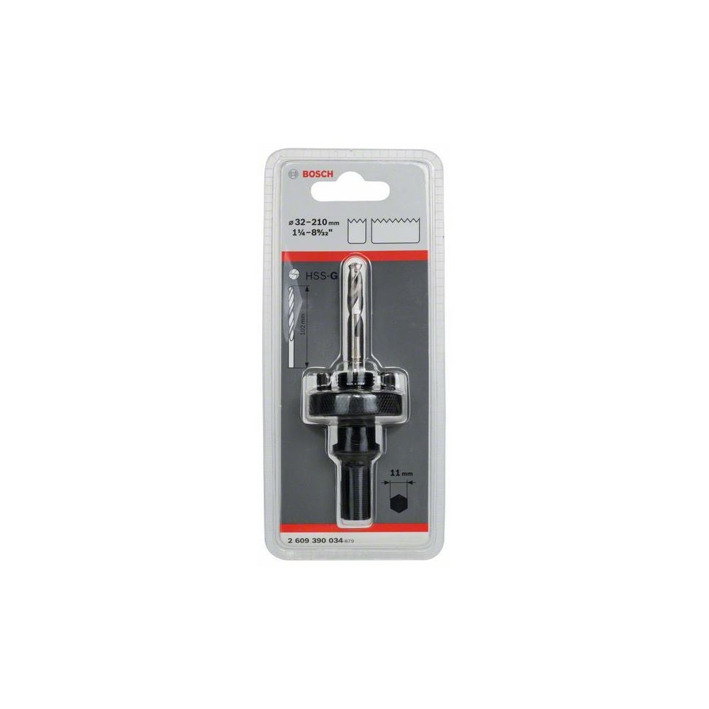 Bosch Sechskant-Steckdosenadapter für Lochsägen mit 32 bis 210 mm #2609390034