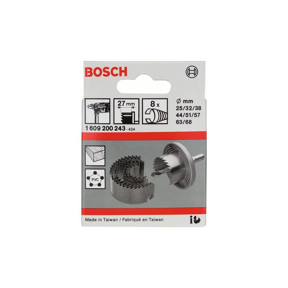 Bosch Lochsägen-Set, 8-tlg., 25-68 mm #1609200243