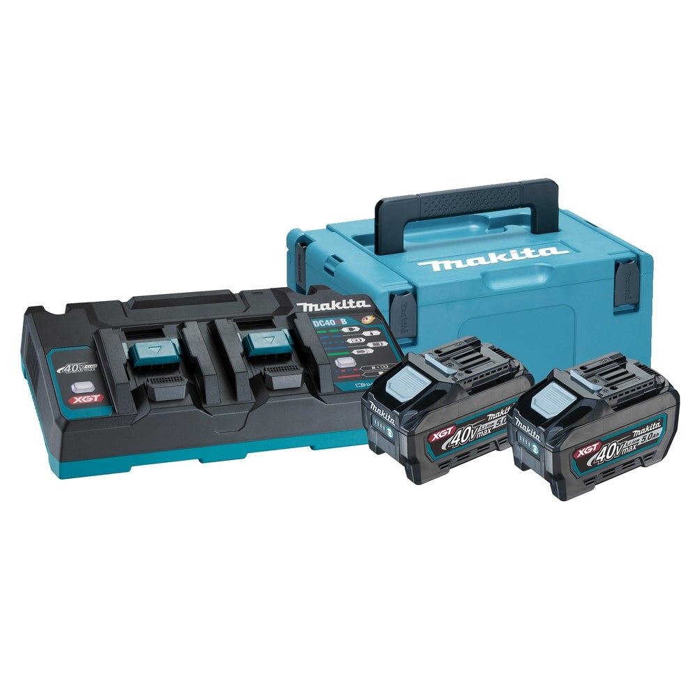 Makita Akku Power Source Kit 2 x 5,0 Ah, XGT 40 V max 191U13-9