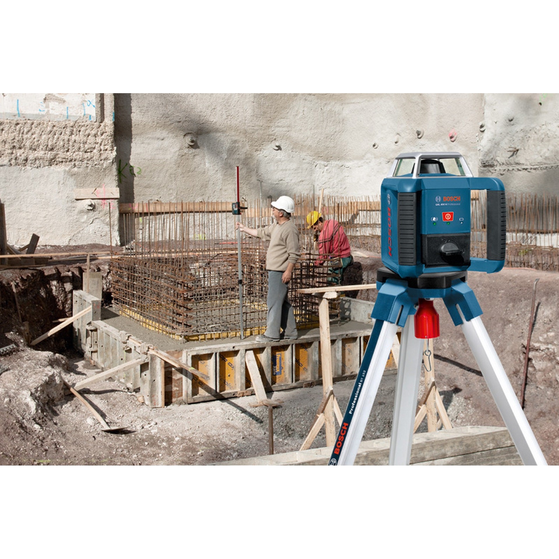 Bosch Rotationslaser GRL 400 H im Handwerkerkoffer #0601061800