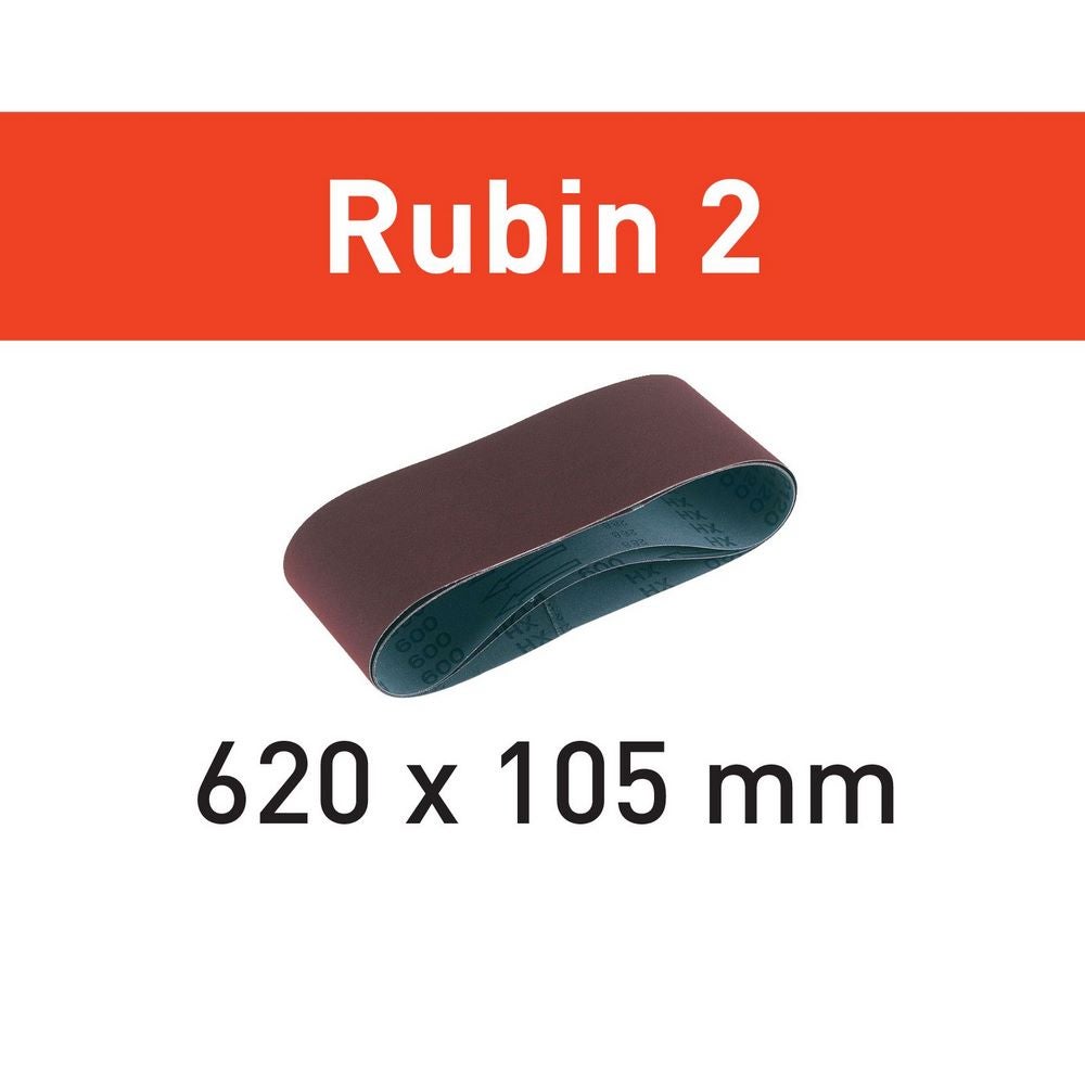 Festool Schleifband Rubin L620x105 P60 RU/10 #499150