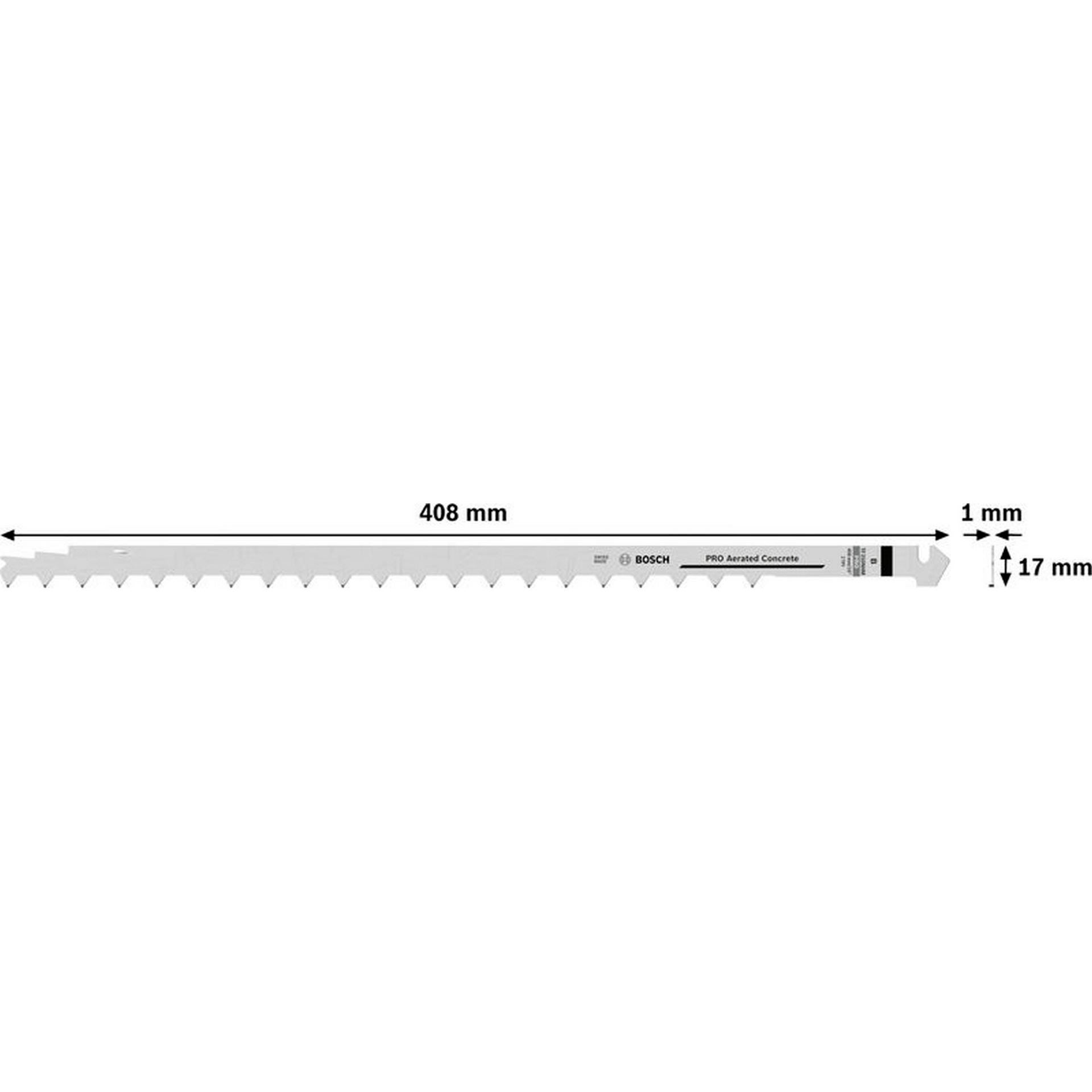 Bosch PRO Aerated Concrete TF350NHM Tandemsägeblatt-Set, 408 mm, 2-tlg. #2608632123
