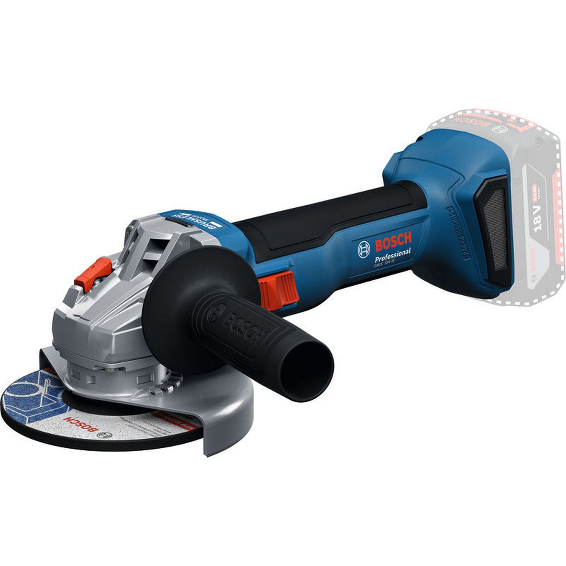 Bosch Akku-Winkelschleifer GWS 18V-8 & PRO Diamond Kit #0615997693