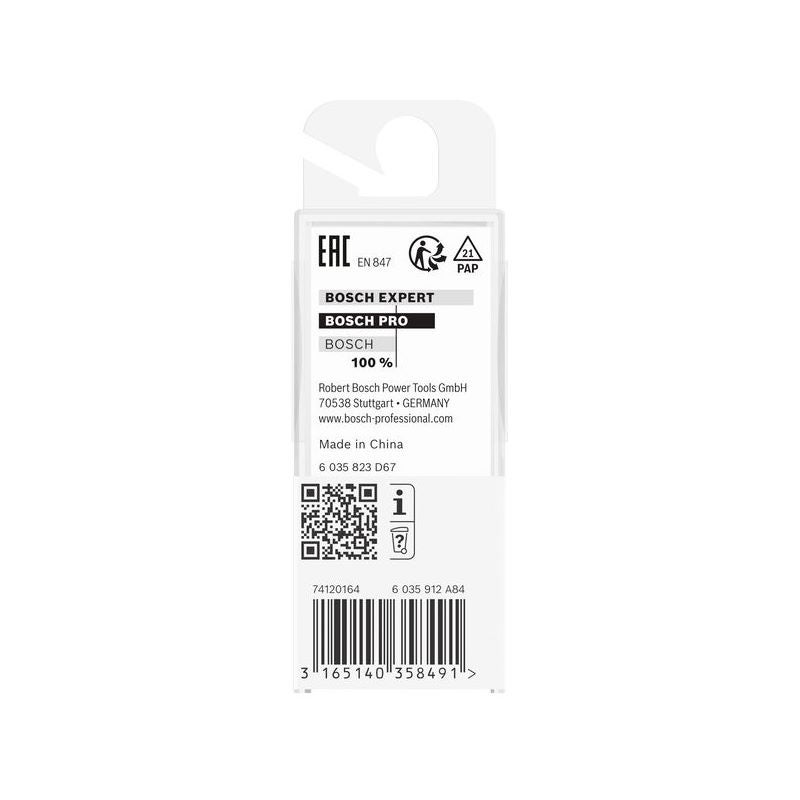 Bosch PRO Nutfräser, zweischneidig, D 16 mm, L 19,6 mm, S 8 mm #2608628388
