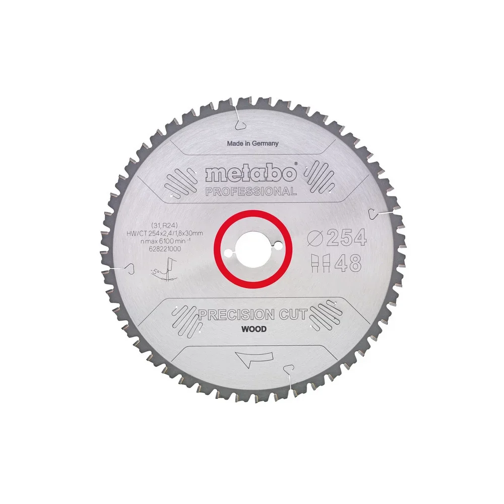 Metabo PrecisionCutProf 300x30, 72 WZ 10°