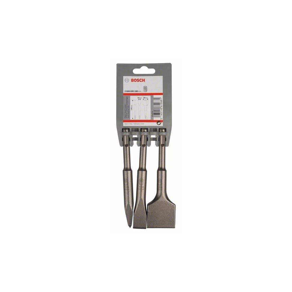 Bosch PRO SDS plus-4C Meißel-Set, 20; 40x140; 140; 140 mm, 3-tlg. #2608690180